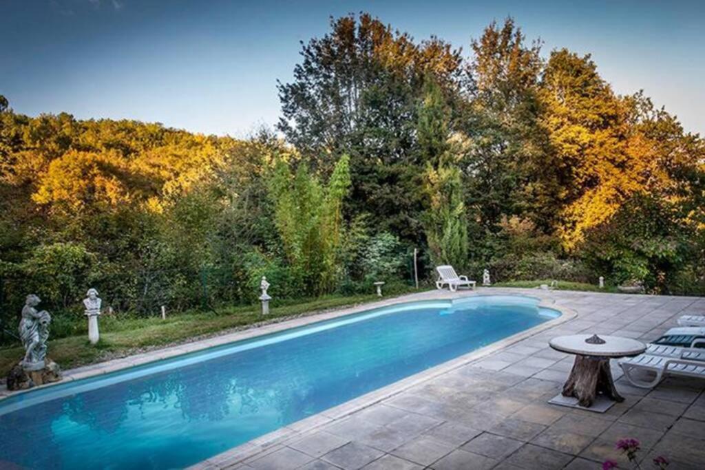 Perigordian Cottage, Large Swimming Pool, Bbq Saint-Andre-d'Allas Exterior foto